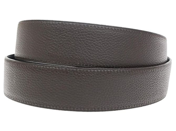 Hermès Hermes Constance Reversible Belt Leather Medium Brown - view 2