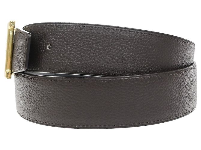 Hermès Hermes Constance Reversible Belt Leather Medium Brown - view 3