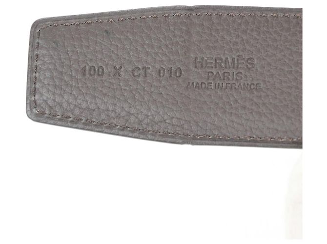 Hermès Hermes Constance Reversible Belt Leather Medium Brown - view 5