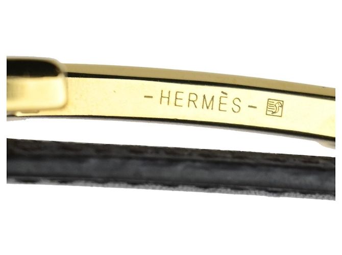Hermès Hermes Constance Reversible Belt Leather Medium Brown - view 6
