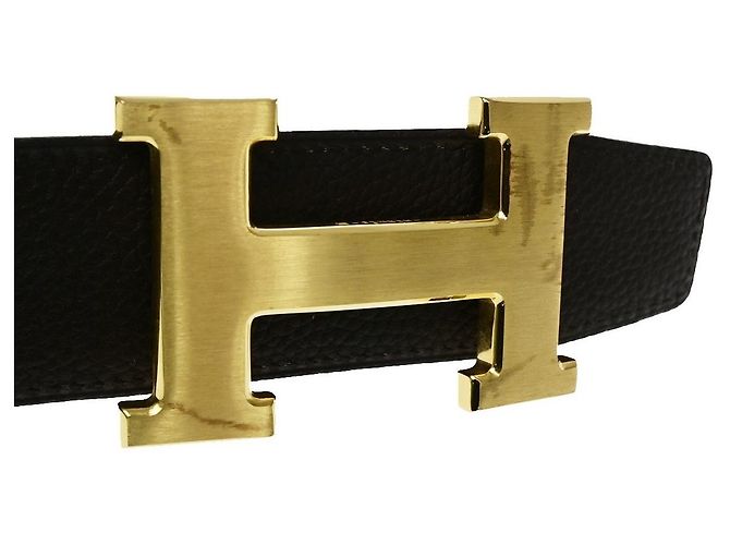 Hermès Hermes Constance Reversible Belt Leather Medium Brown - view 7