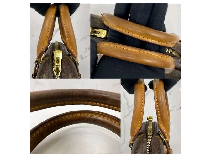Louis Vuitton Borsa Trouville Monogram Marrone - vista 3
