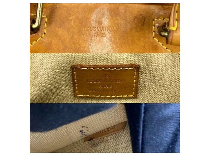 Louis Vuitton Borsa Trouville Monogram Marrone - vista 4