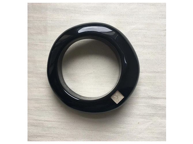 Autre Marque Bracciale rigido nero Iris Apfel x Le Bon Marché Rive Gauche - vista 10