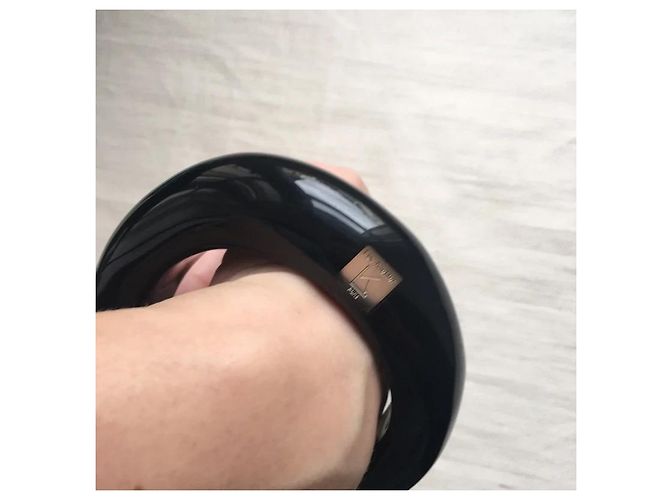 Autre Marque Bracciale rigido nero Iris Apfel x Le Bon Marché Rive Gauche - vista 13