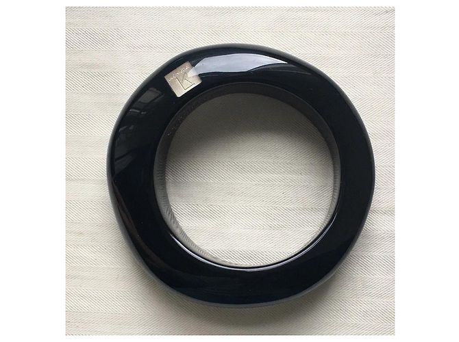 Autre Marque Bracciale rigido nero Iris Apfel x Le Bon Marché Rive Gauche - vista 2
