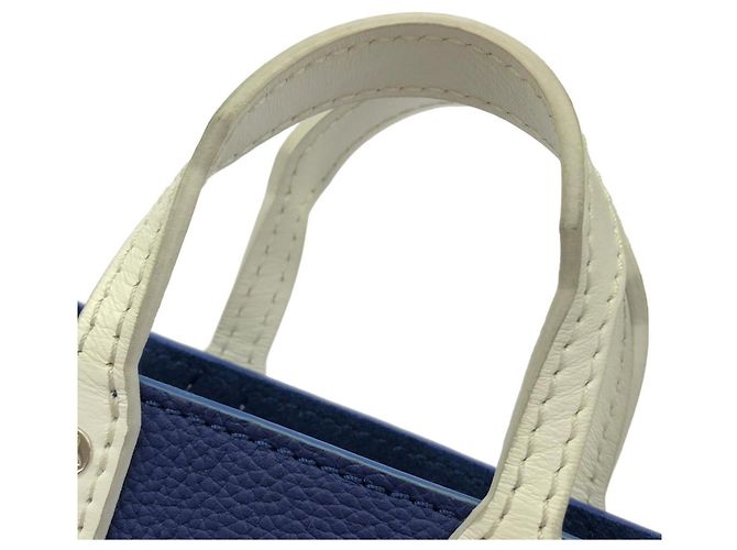 Borsa Louis Vuitton Everyday Sac Plat XS Blu - vista 6