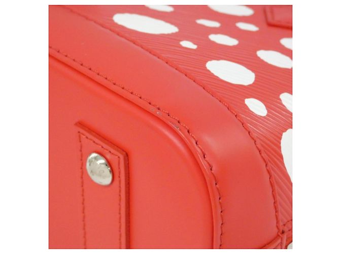 Borsa Louis Vuitton Epi Alma BB Rosso - vista 2