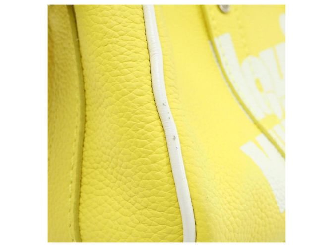 Borsa Boston Louis Vuitton Everyday LV Keepall XS Giallo - vista 4