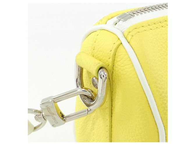 Borsa Boston Louis Vuitton Everyday LV Keepall XS Giallo - vista 6