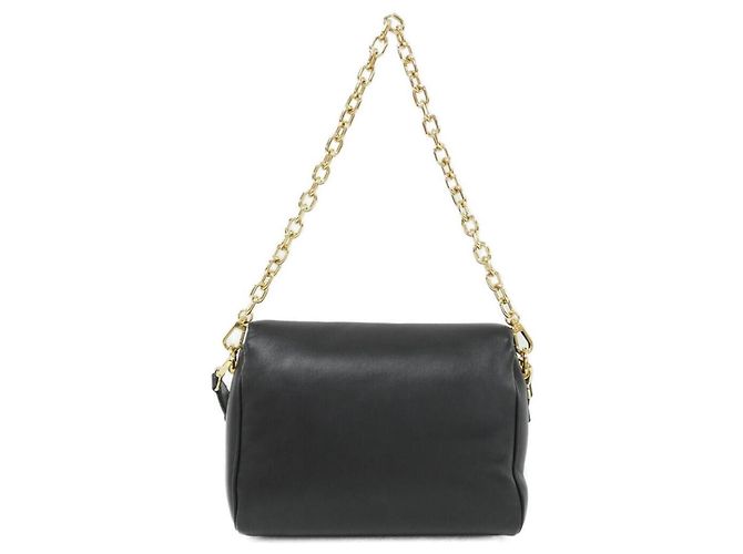 Borsa a tracolla Louis Vuitton Twist MM M22785 Nero - vista 2