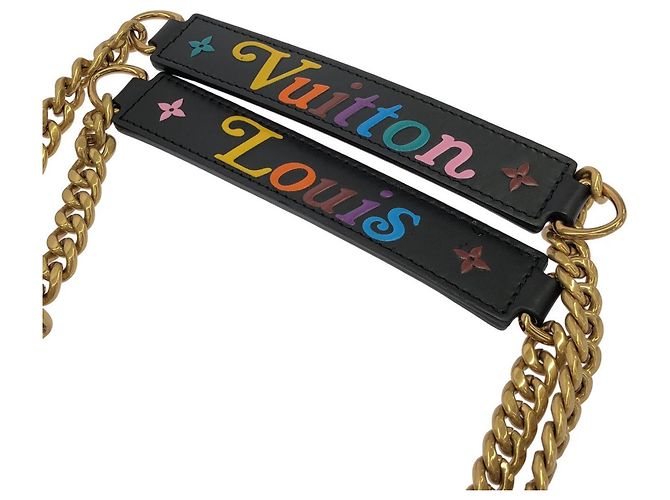 Tote Louis Vuitton New Wave Chain Nero - vista 6