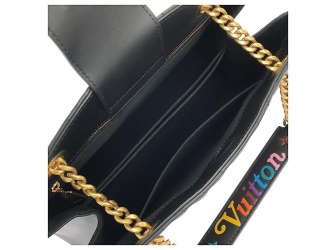 Tote Louis Vuitton New Wave Chain Nero - vista 7
