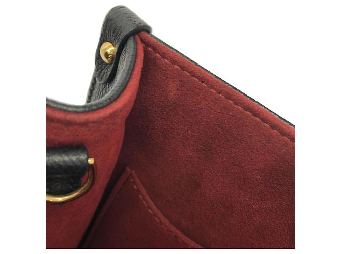 Borsa Louis Vuitton Bicolor Monogram Empreinte OnTheGo PM Nero Beige - vista 7