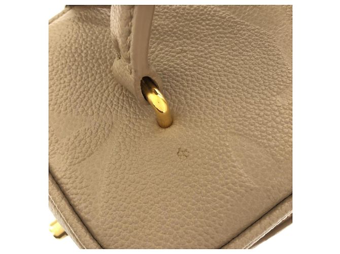 Borsa Louis Vuitton Monogram Empreinte Vanity PM Grigio - vista 5