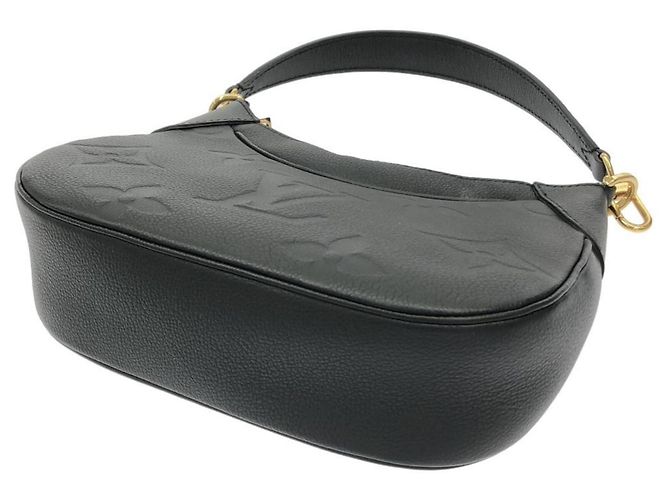 Borsa a tracolla Louis Vuitton Monogram Empreinte Bagatelle Nero - vista 3