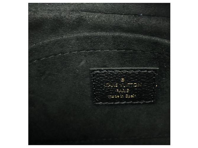 Borsa a tracolla Louis Vuitton Monogram Empreinte Bagatelle Nero - vista 7