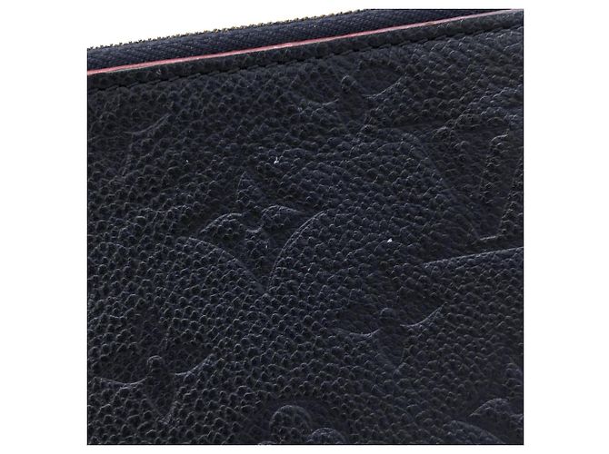 Louis Vuitton Monogram Empreinte Pochette Double Zip Rosso - vista 4