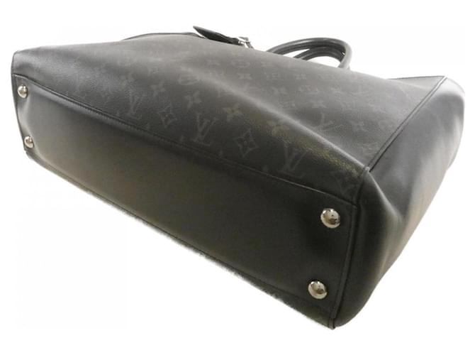 Borsa Louis Vuitton Monogram Eclipse Grand Sac Nero - vista 2