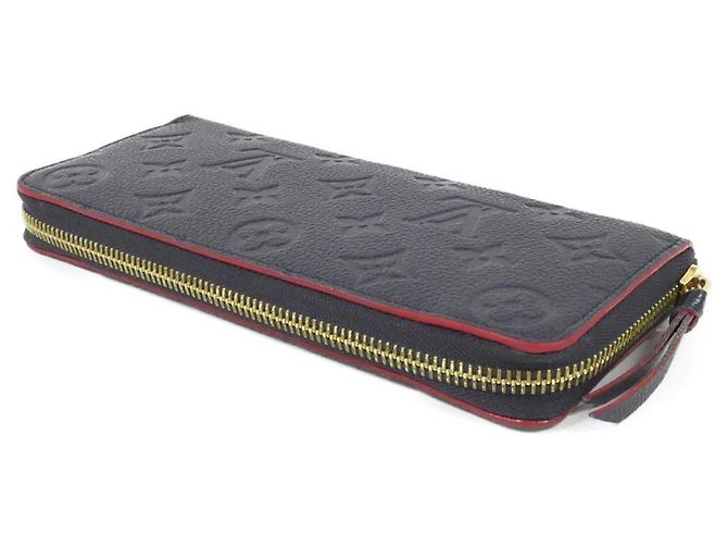 Cartera Louis Vuitton Monogram Empreinte Clemence Roja - vista 2