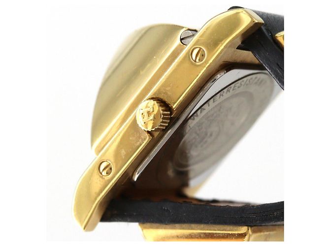 Reloj de pulsera Hermès Medor de cuarzo con baño de oro - vista 5