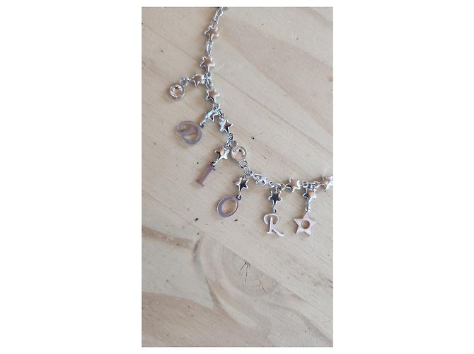 Dior Bracciale Diorama Metallo Argentato Stelle Argento - vista 3