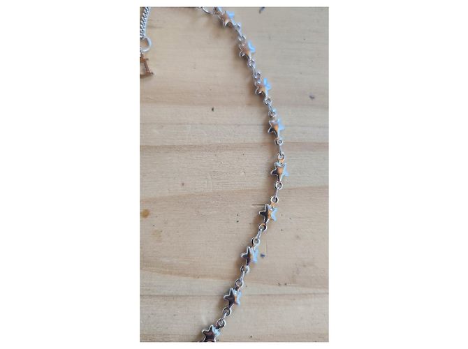 Dior Bracciale Diorama Metallo Argentato Stelle Argento - vista 5