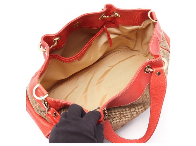 Bulgari Borsa Bvlgari BVLGARI Logo Mania Rosa Beige - vista 3
