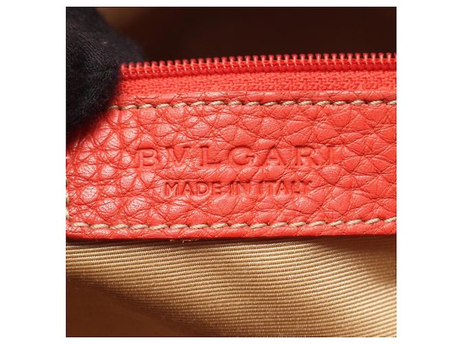 Bulgari Borsa Bvlgari BVLGARI Logo Mania Rosa Beige - vista 4