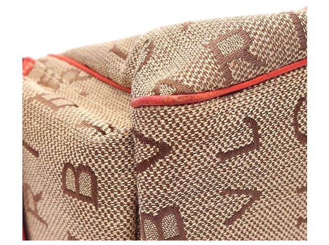 Bulgari Borsa Bvlgari BVLGARI Logo Mania Rosa Beige - vista 8