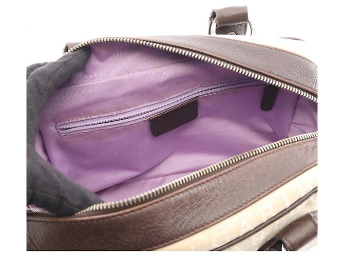 Bulgari Borsa Bvlgari BVLGARI Logomania Marrone Beige - vista 5