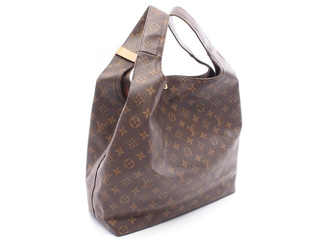Borsa 2-Way Louis Vuitton Atlantis GM Monogram Marrone - vista 2