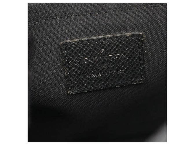 Borsa a Spalla Louis Vuitton Andrey Nero Grigio - vista 4