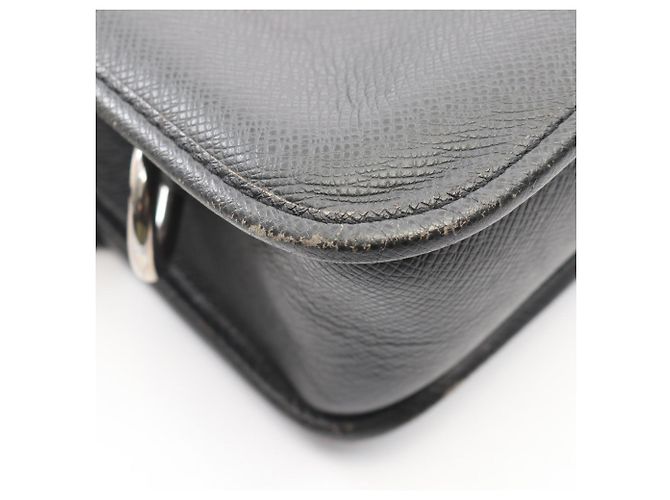 Borsa a Spalla Louis Vuitton Andrey Nero Grigio - vista 7