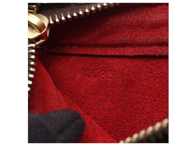 Borsa a Spalla Louis Vuitton Vivacite PM Marrone - vista 5