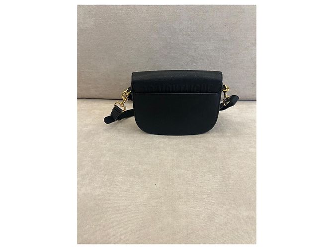 Dior Bobby Borsa a tracolla pelle di vitello granulata nera Nero - vista 2