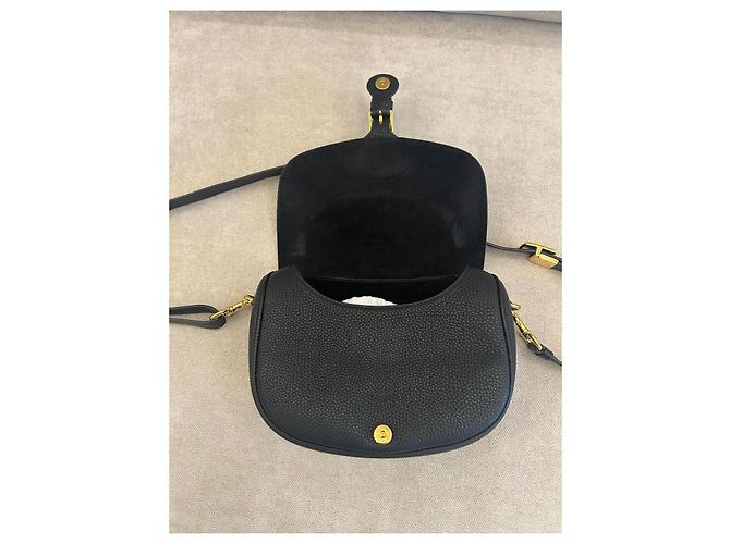 Dior Bobby Borsa a tracolla pelle di vitello granulata nera Nero - vista 7
