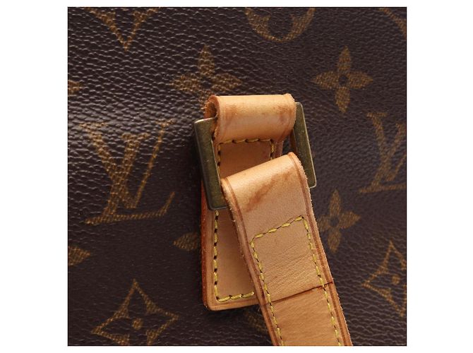 Borsa a Spalla Louis Vuitton Cabas Piano Marrone - vista 12