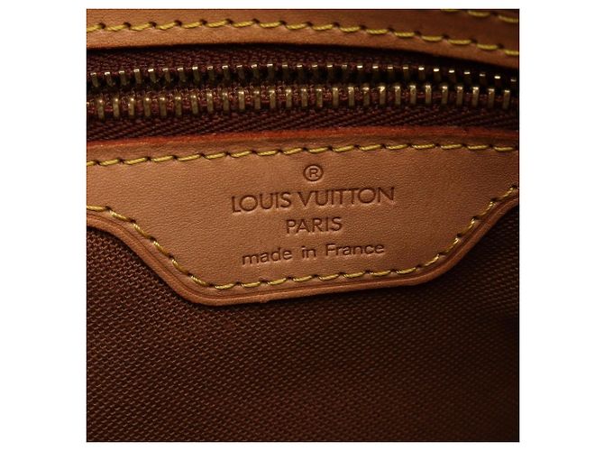 Borsa a Spalla Louis Vuitton Cabas Piano Marrone - vista 4