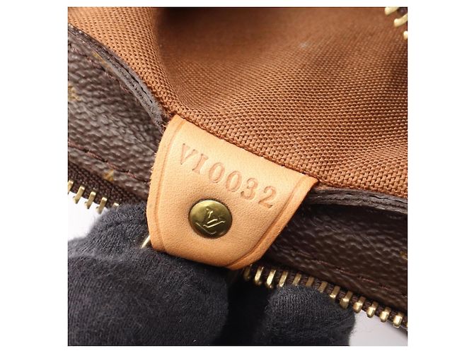 Borsa a Spalla Louis Vuitton Cabas Piano Marrone - vista 5