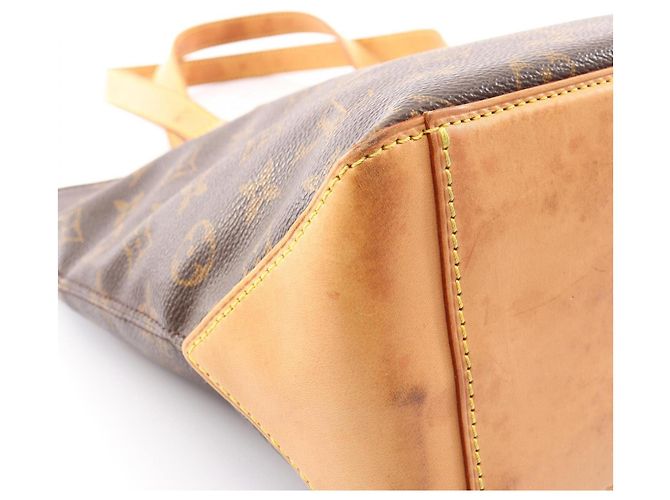 Borsa a Spalla Louis Vuitton Cabas Piano Marrone - vista 7