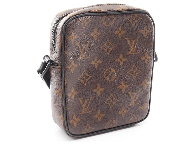 Portafoglio Christopher di Louis Vuitton Marrone Nero - vista 2