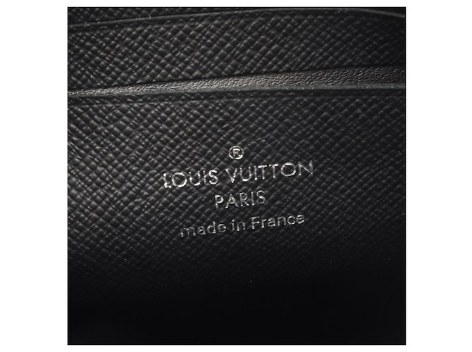 Portafoglio Christopher di Louis Vuitton Marrone Nero - vista 4
