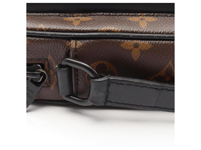 Portafoglio Christopher di Louis Vuitton Marrone Nero - vista 6