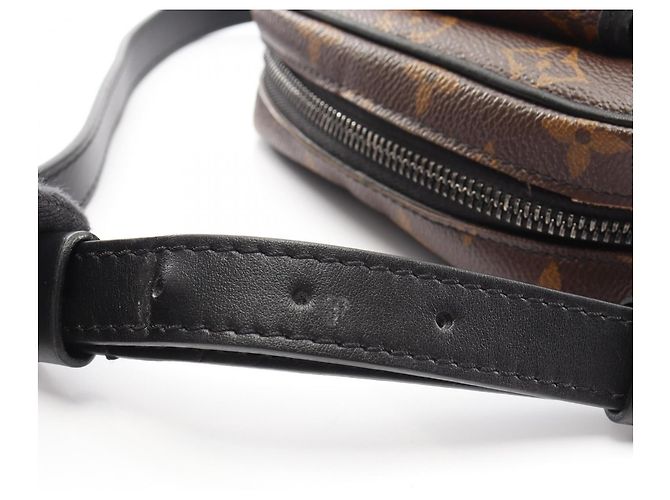 Portafoglio Christopher di Louis Vuitton Marrone Nero - vista 9