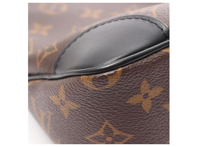 Borsa a tracolla Louis Vuitton Odeon NM PM Marrone Nero - vista 6