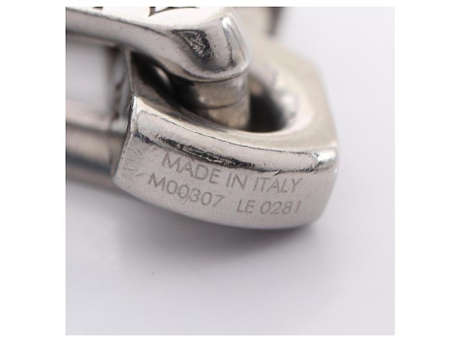 Collana Chain Monogram Louis Vuitton Argento - vista 5