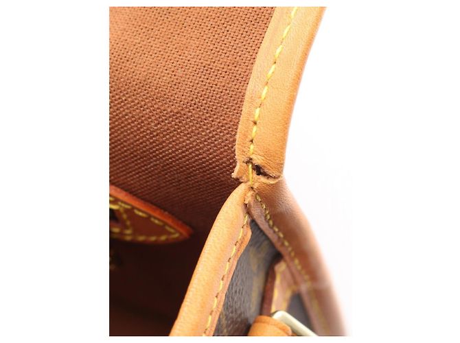 Borsa a Spalla Louis Vuitton Sologne Marrone - vista 7