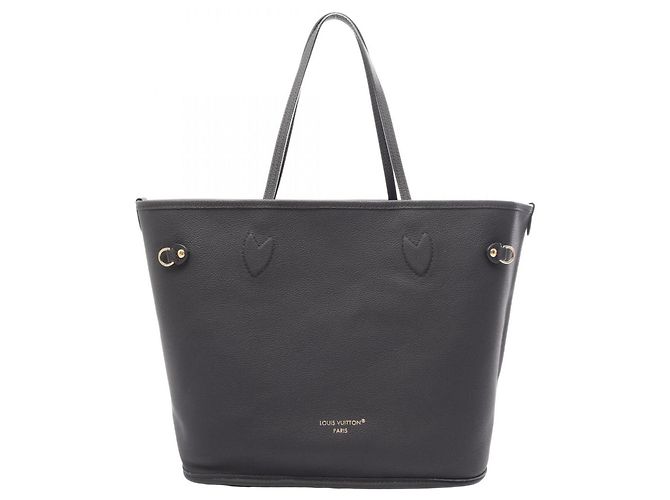 Borsa Tote Louis Vuitton Neverfull Inside Out MM Marrone Nero - vista 5