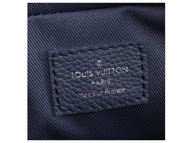 Borsa Trio Messenger Louis Vuitton Blu Blu navy - vista 4
